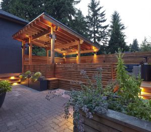 wood deck - home inspection seattle